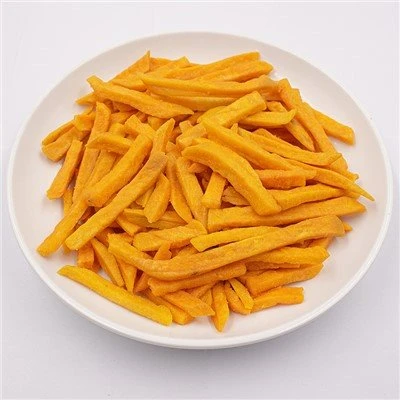 Tiras de batata frita al vacío