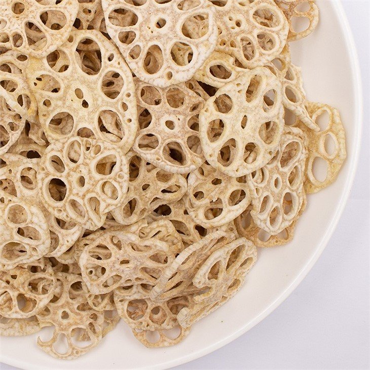 Vacuum Fried Lotus root chips snack